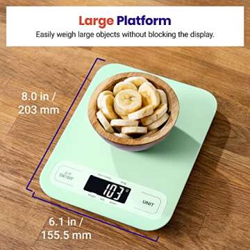 Etekcity Kitchen Scale for Accurate Cooking and Baking