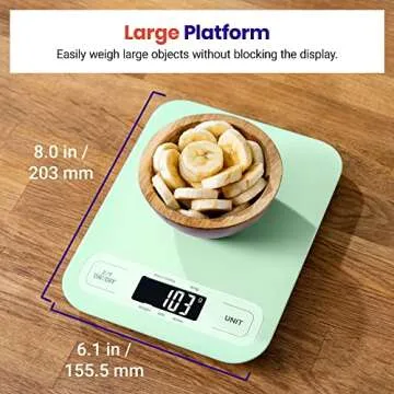 Etekcity Kitchen Scale for Accurate Cooking and Baking