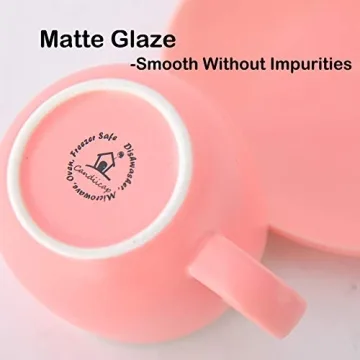 Candiicap Expresso Cups with Saucers & Metal Stand