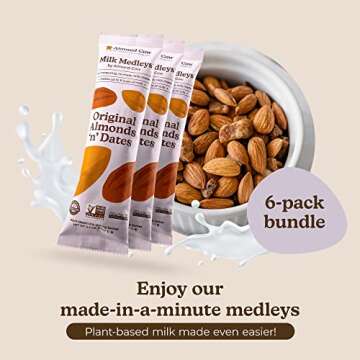 Almond Cow – Original Almonds ‘n’ Dates Milk Medleys - Nutty Plant Based Delight