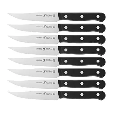 Discover the HENCKELS Solution Steak Knife Set for Effortless Dining Experience