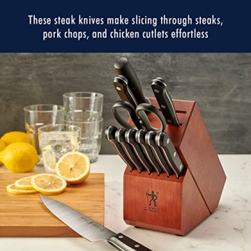 HENCKELS Premium Steak Knife Set, German Engineered & Stylish