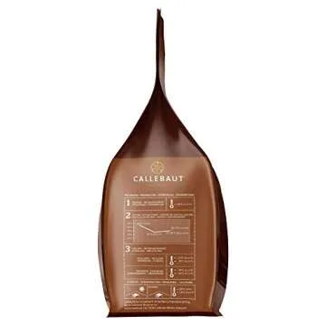 Belgian Milk Chocolate Baking Callets (Chips) - 33.6% - 1 bag, 5.5 lbs