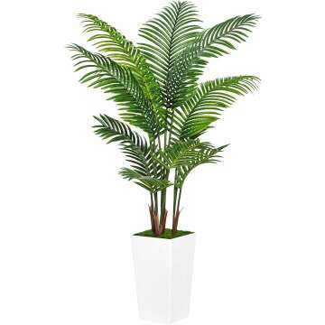 Artificial 5FT Palm Tree for Indoor Decor