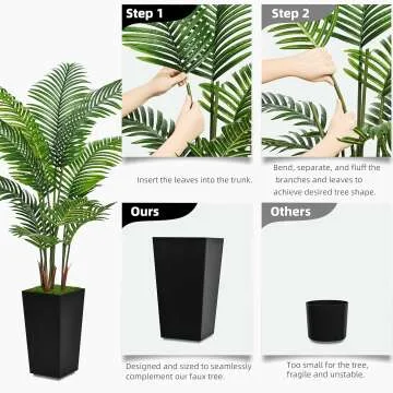 Artificial 5FT Palm Tree for Indoor Decor