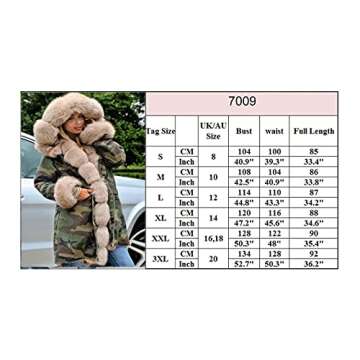 Roiii Women's Military Winter Coat - Stylish & Warm