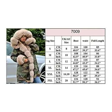Roiii Women's Military Winter Coat - Stylish & Warm