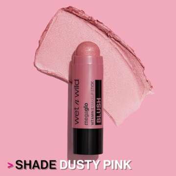 MegaGlo Makeup Stick Dusty Pink - Vibrant & Versatile