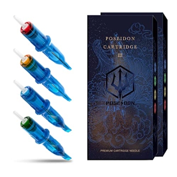 POSEIDON V3 Tattoo Cartridge Needles 30PCS Mixed Sizes for Precision Work