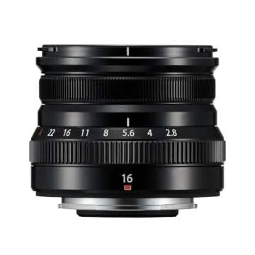 FUJIFILM X Replacement Lens FUJINON Monofocal Wide Angle Compact 16mm F2.8 Dustproof Splashproof Low...