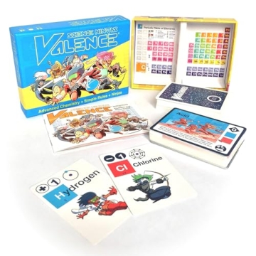 Engaging Valence Chemistry Card Game for Kids and Families