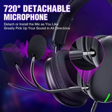 WolfLawS TA82 Wireless Gaming Headset - 7.1 Sound & Comfort