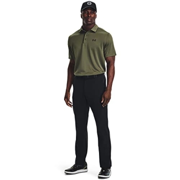 Under Armour Men's Tech Golf Polo in Marine OD Green
