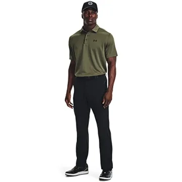 Under Armour Men's Tech Golf Polo in Marine OD Green