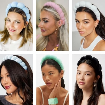 Adorable Spa Headband and Wristband Set for Women