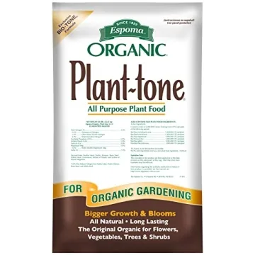 Espoma Organic Plant-Tone 5-3-3 Natural & Organic All Purpose Plant Food; 50 lb. Bag; The Original O...