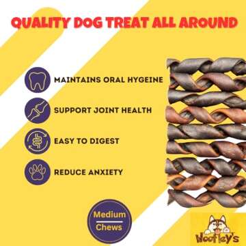 Woofley's Collagen Springs - Natural Chews for Dogs