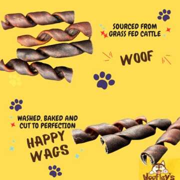 Woofley's Collagen Springs - Natural Chews for Dogs