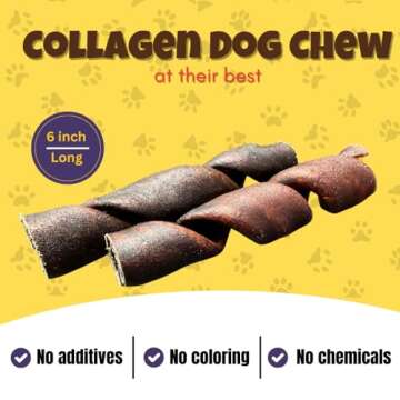 Woofley's Collagen Springs - Natural Chews for Dogs
