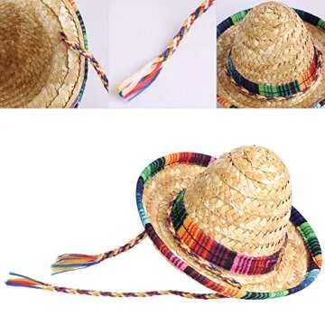 BTYMS Mini Sombrero Party Hats for Festive Celebrations