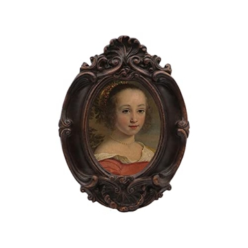 Small Vintage 2.5x3.5 Oval Picture Frame – Antique Ornate Home Decor by SYLVIA‘S SHOP