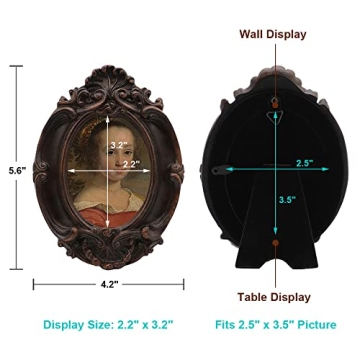 Elegant Vintage Picture Frame for Home Decor