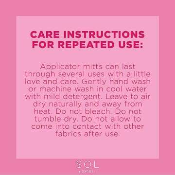 SOL by Jergens Self Tanner Mitt for Flawless Tan