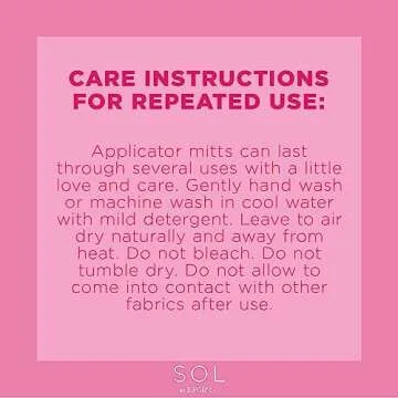 SOL by Jergens Self Tanner Mitt for Flawless Tan