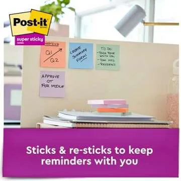 Post-it Super Sticky Notes in Gorgeous Pastel Colors