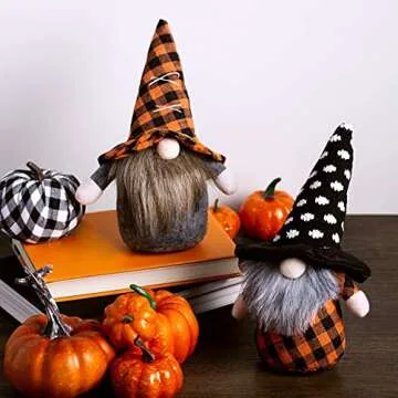 Hlonon Fall Gnomes - Adorable Autumn Decorations