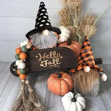 Hlonon Fall Gnomes - Adorable Autumn Decorations