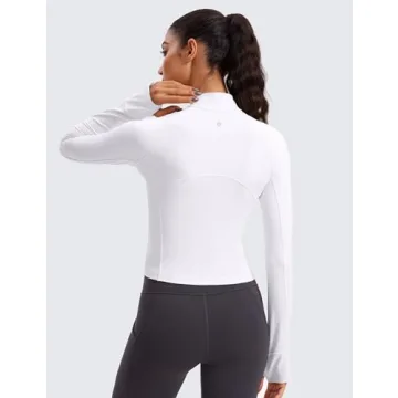 CRZ Yoga Butter Luxe Cropped Pullover for Comfort & Style