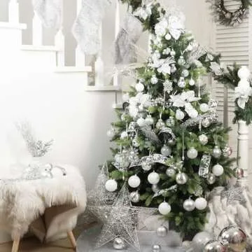 Beautiful Silver Glitter Twigs for Christmas and Events