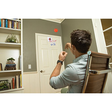 CGRTEUNIE Mini Basketball Hoop for Fun at Home and Office