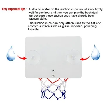 CGRTEUNIE Mini Basketball Hoop for Fun at Home and Office