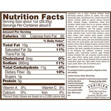 FERIDIES Sweet and Spicy Snack and Trail Mix Assortment (Rt.58 Trail Mix, Campfire Crunch, Happy Hour Heat, and 5'O Clock Crunch) - 36 ounces Total