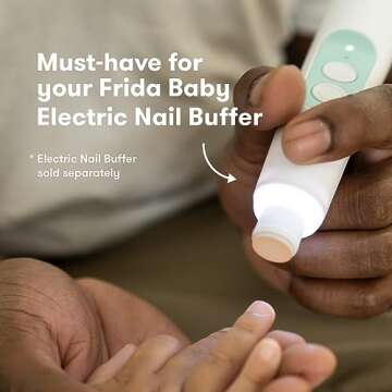 Frida Baby Electric Nail Buffer Replacement Pads for Safe Grooming