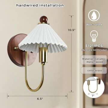 Exquisite Ceramic Finish Table Lamp, Ceramic, Metal, Bronze Finish, Suitable For Bedside Lamps, Bedroom Lamp Table, Living Room Wall Lamps