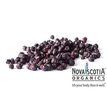 Nova Scotia Organics Freeze Dried Wild Blueberries Snacker Pack (6 x 21g)
