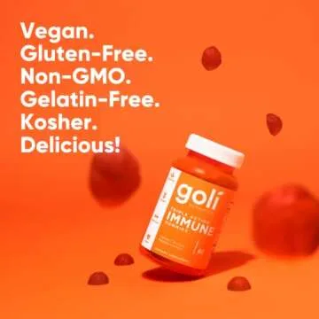 Goli Immune Gummies - 60 Vegan Gummies for Immunity