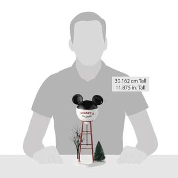 Shop Department 56 Disney Village Mickey Water Tower Figurine