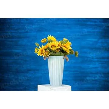 7x5ft/2.2x1.5m Dark Blue Backdrops Abstract Headshots Backgrounds for Professional Photography Studio