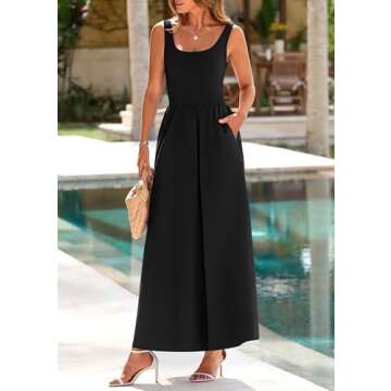 Stylish PRETTYGARDEN Women’s Summer Maxi Dress with Pockets
