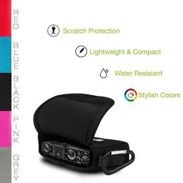 MegaGear Neoprene Camera Case for Canon PowerShot G7 X