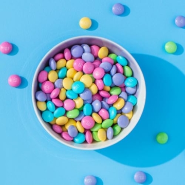 M&M'S Pastel Easter Chocolate Candy Blend, 38 oz Party Size