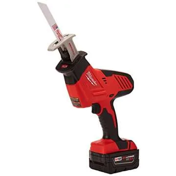 Milwaukee 2625-21 M18 18V Hackzall Cordless One-Handed Reciprocating Saw Kit