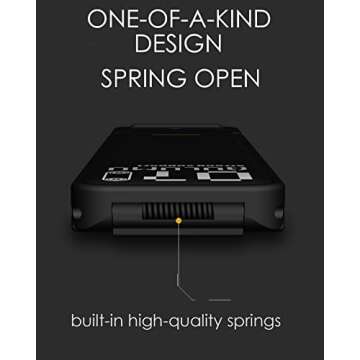 Aulumu G07 Pop Up Leg Stands Laptop, Super Portable Cooling Laptop Stand, Ergonomic Laptop Riser Lift for Desk for MacBook, All Laptops, Tablets, 8-20'', Black