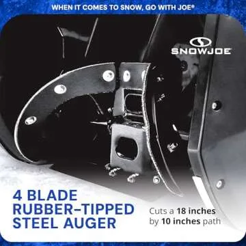 Snow Joe 15 Amp Electric Snow Thrower with Headlight