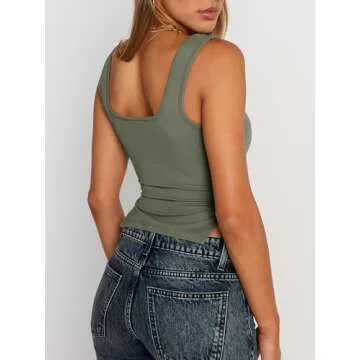 Trendy Queen Crop Tank Top for Summer Style