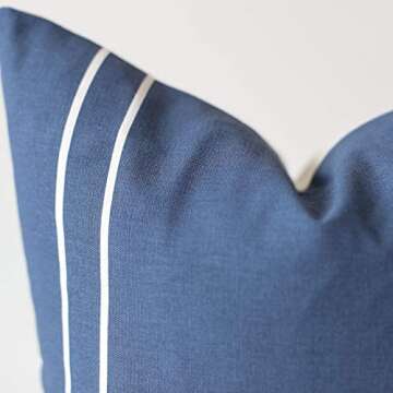 Woven Nook Decorative Throw Pillow Covers, Mika Style, 18 x 18 Inches (Set of 4)